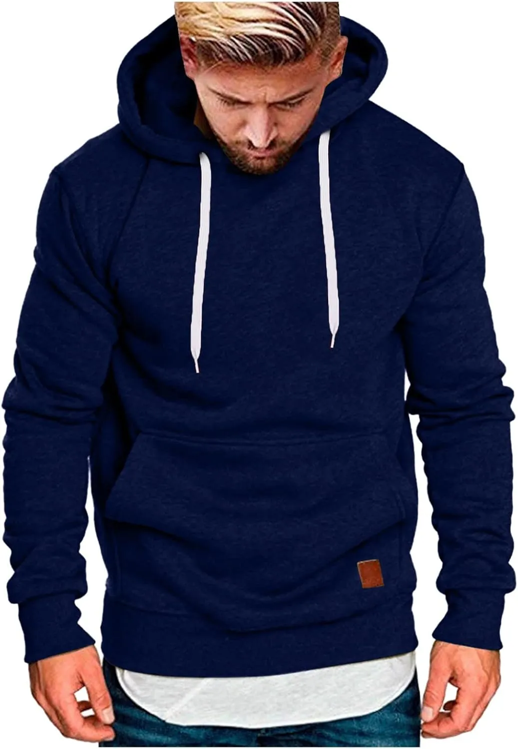 Mens Sweatshirts Hoodies Men's Workout Long Sleeve Fishing Shirts Available In Big & Tall Men's Workout Hooded