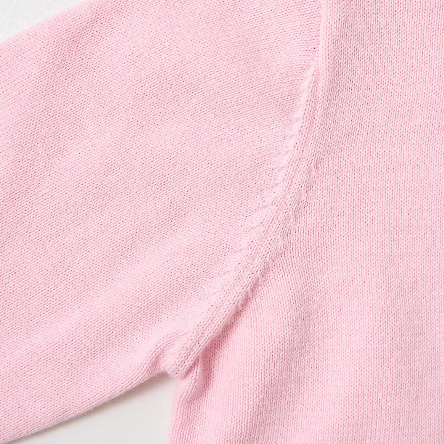 Miipat Toddler Girls Cardigan Long Sleeve Bolero Shrug Kids Knit Sweater Cover Up Button Closure Cropped Tops