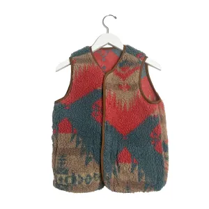 Navajo Reversible Fleece Printed Vest