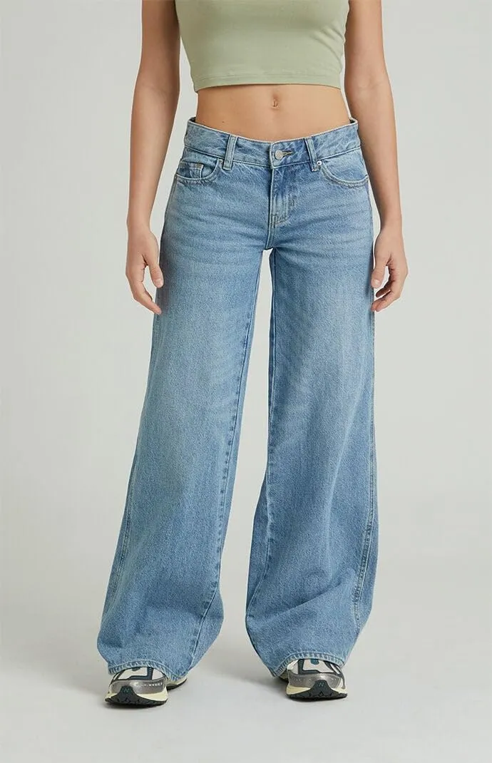 PacSun Women's Casey Astrid Low Rise Baggy Jeans