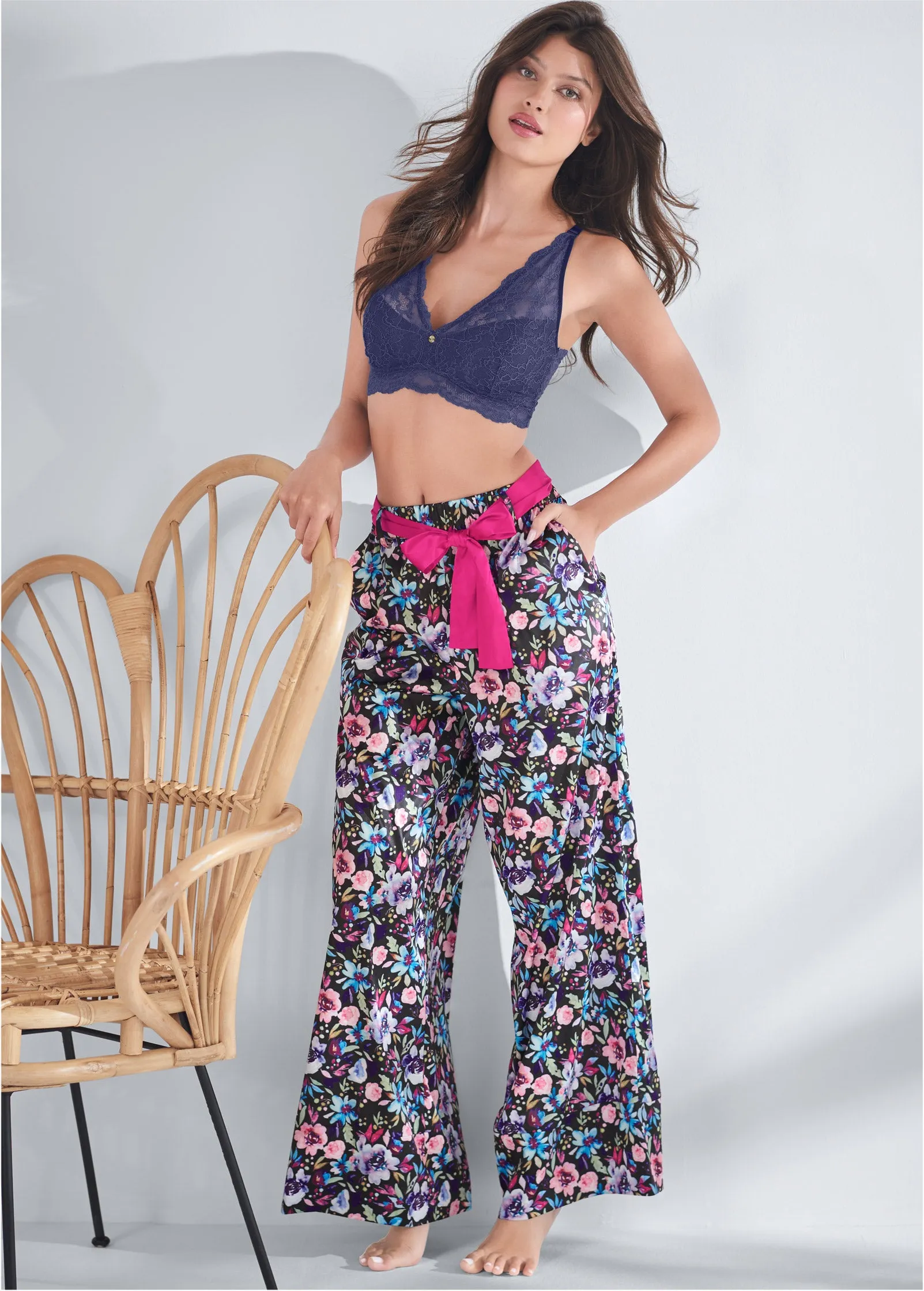 Pearl By VENUS® Lace Bralette - Belize Blue