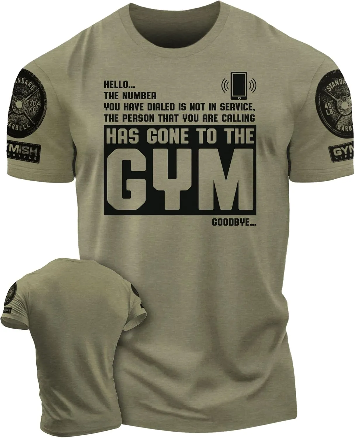 Person Has Gone to The Workout Motivation Thing Gym Shirt for Men