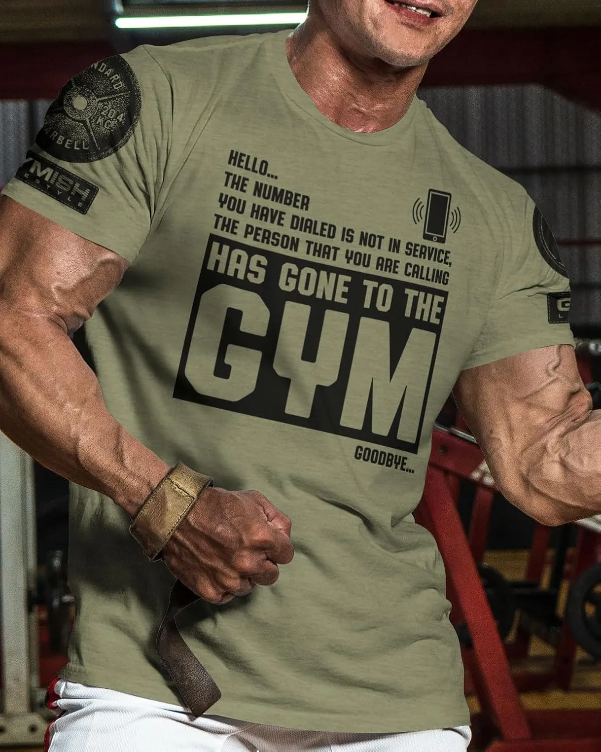 Person Has Gone to The Workout Motivation Thing Gym Shirt for Men