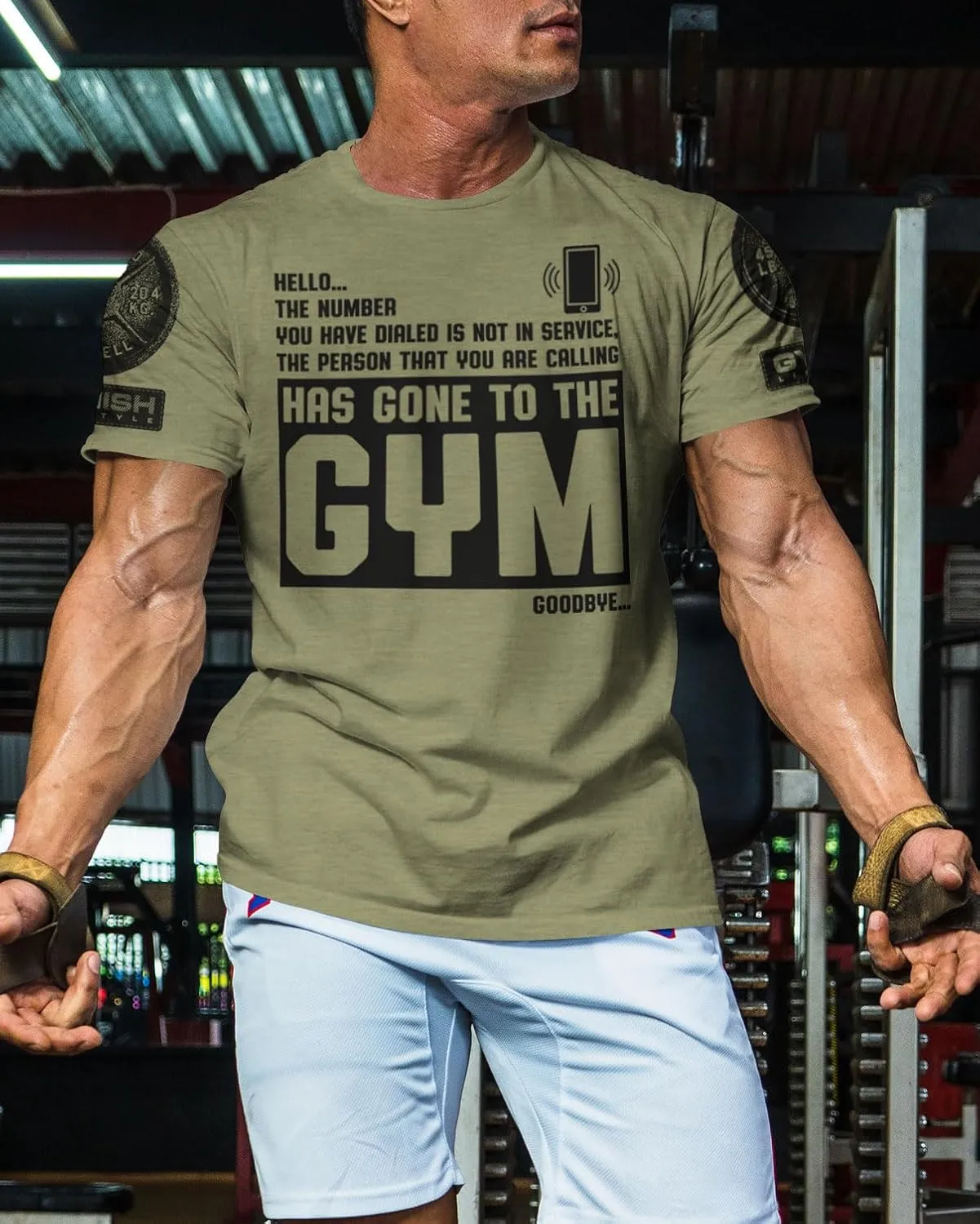 Person Has Gone to The Workout Motivation Thing Gym Shirt for Men