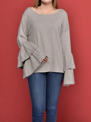 Ruffled Sweater