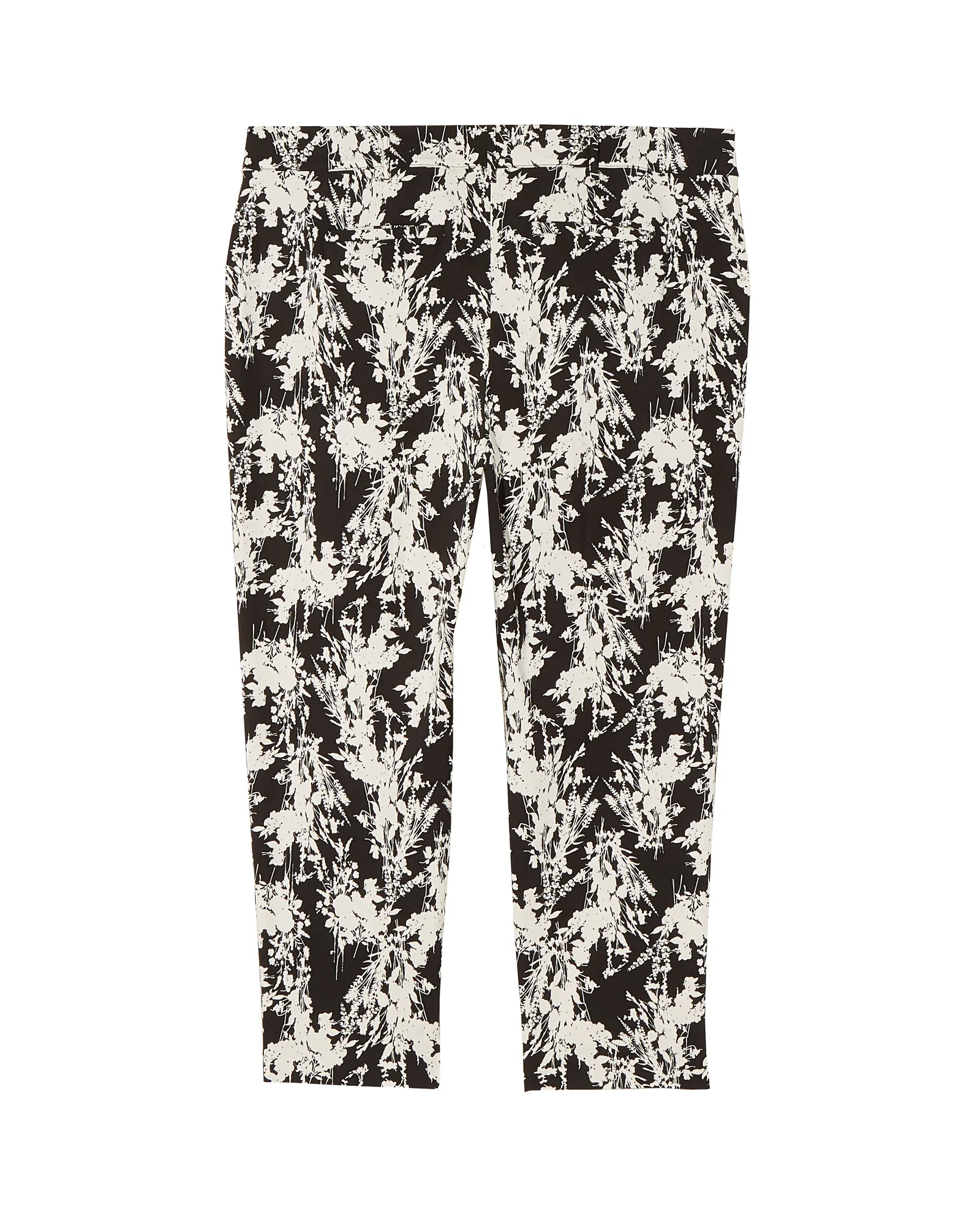 Santos Ankle Pant | Black / White