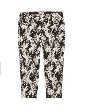 Santos Ankle Pant | Black / White