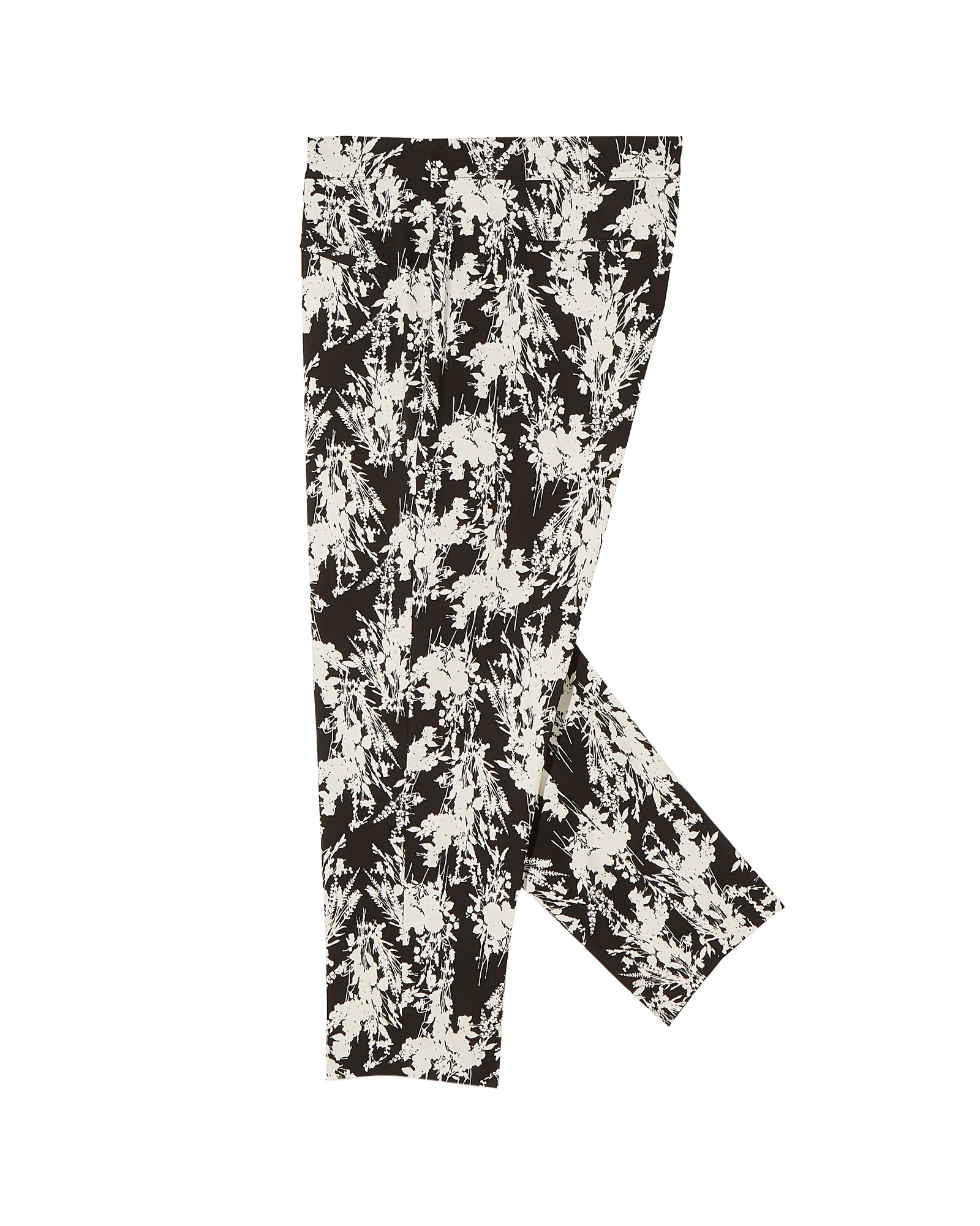 Santos Ankle Pant | Black / White