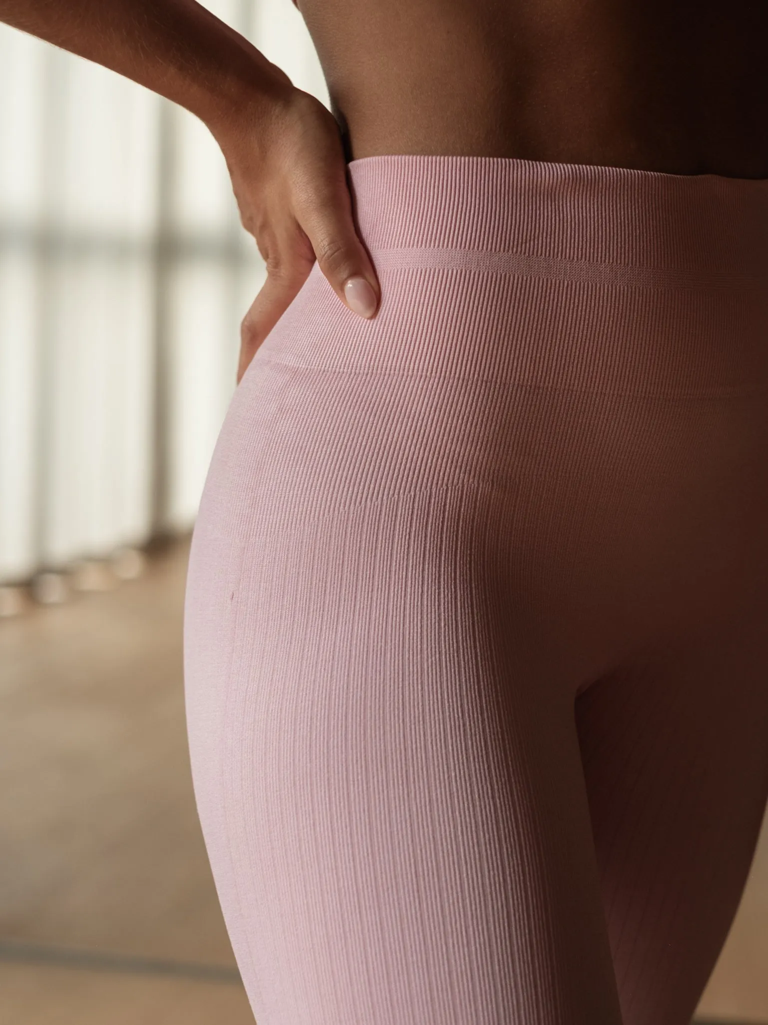 SHAPE SEAMLESS LEGGINGS  - PINK