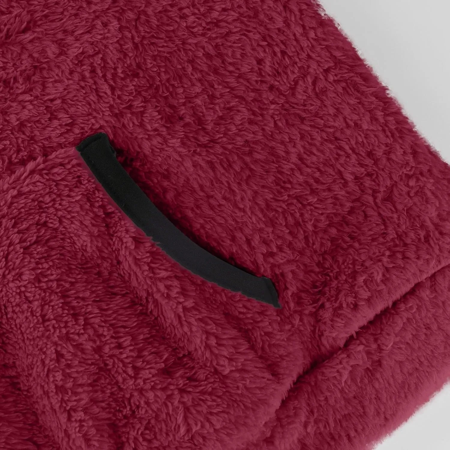 Sherpa Quarter Zip Pullover Women Fleece Lined Half Zip Sweatshirts Winter Warm Sweaters Jacket Coats