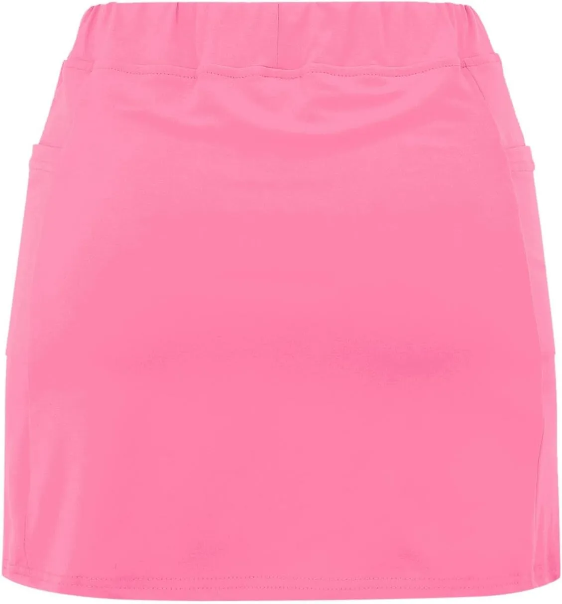Skorts for Woman Dressy Casual Plus Size High Waist Skirt with Shorts Underneath Tennis Skorts with Pockets Tummy Control