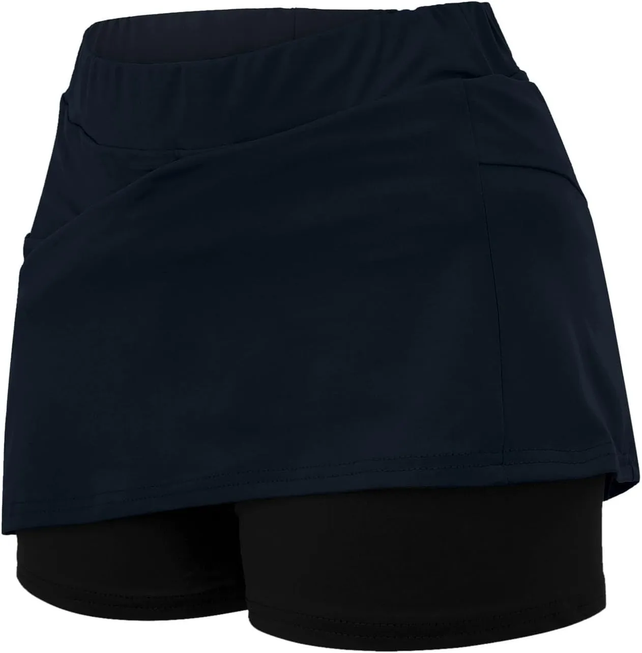 Skorts for Women with Pockets Tummy Control High Waist Athletic Skirts Sports Golf Tennis Yoga Skirts Inner Shorts