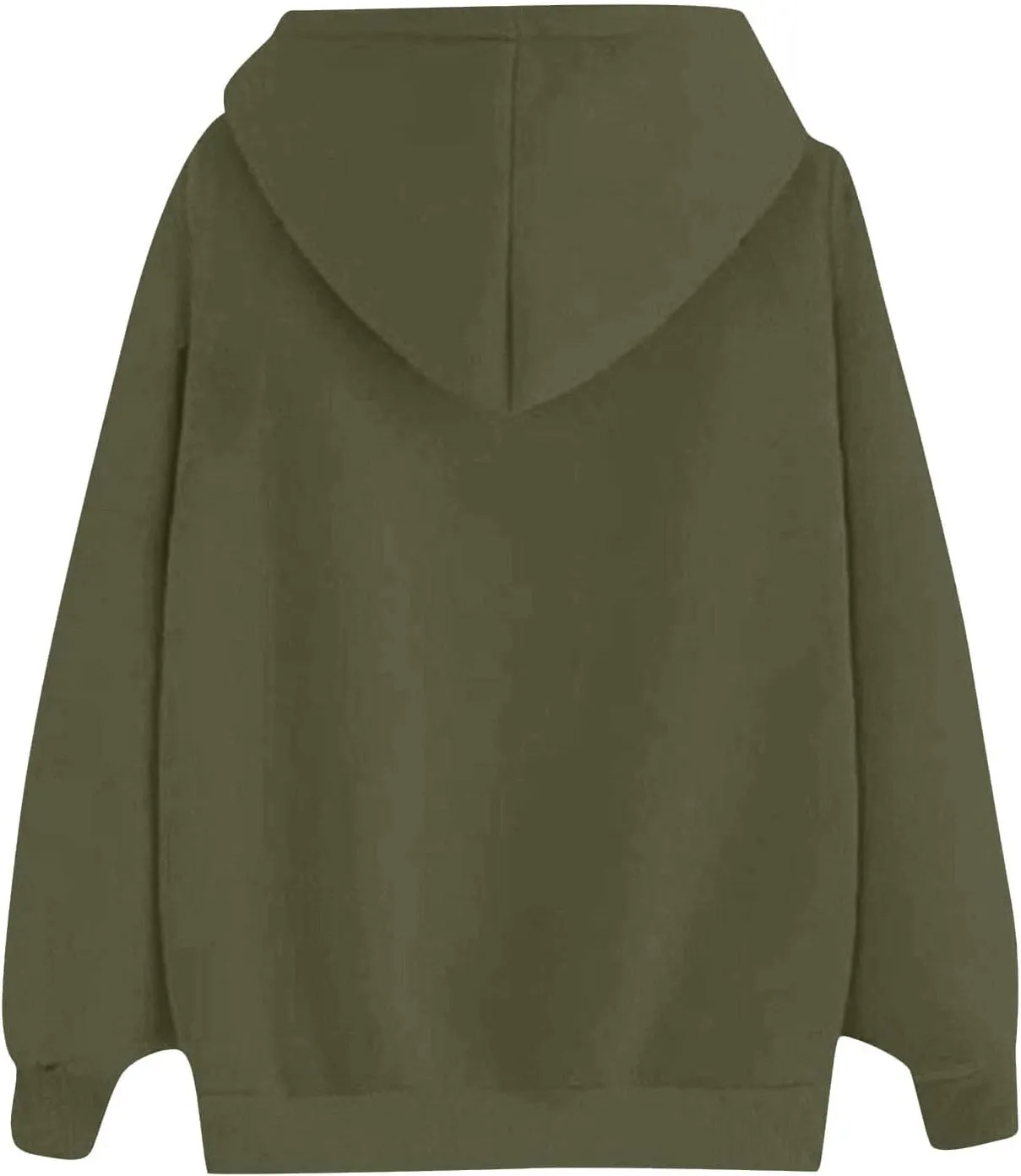 SMIDOW Oversized Hoodies For Women Casual Fall Fashion Pullover Tops Solid Loose Comfy Hooded Sweatshirts 2023