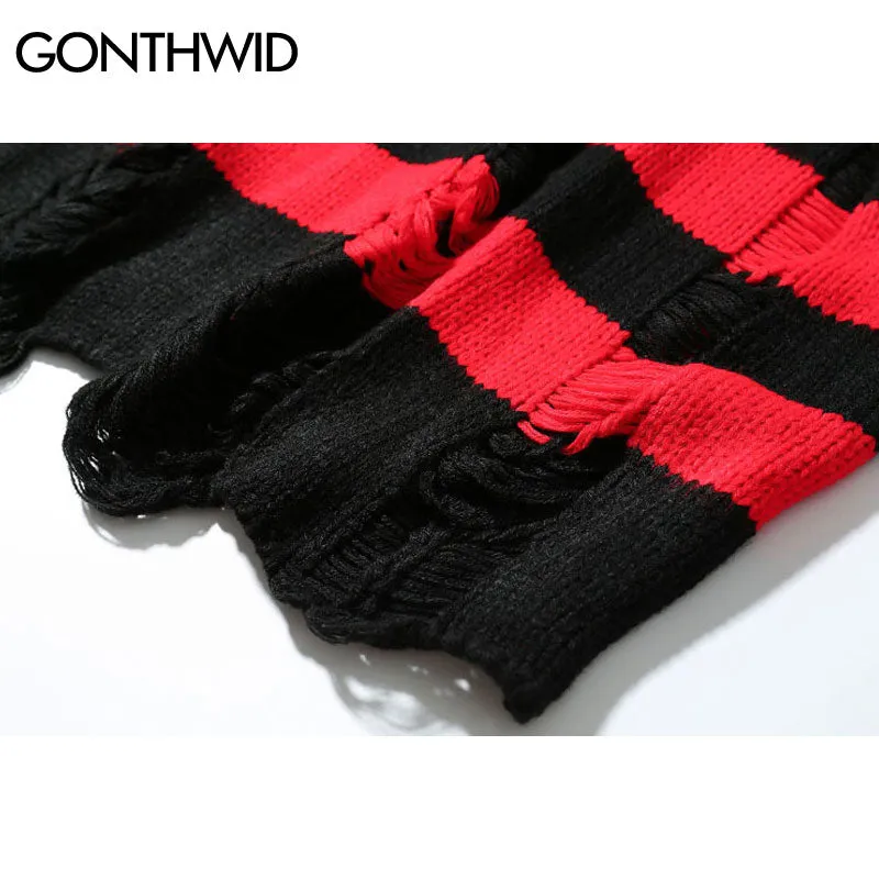 Stripe Knit Sweaters