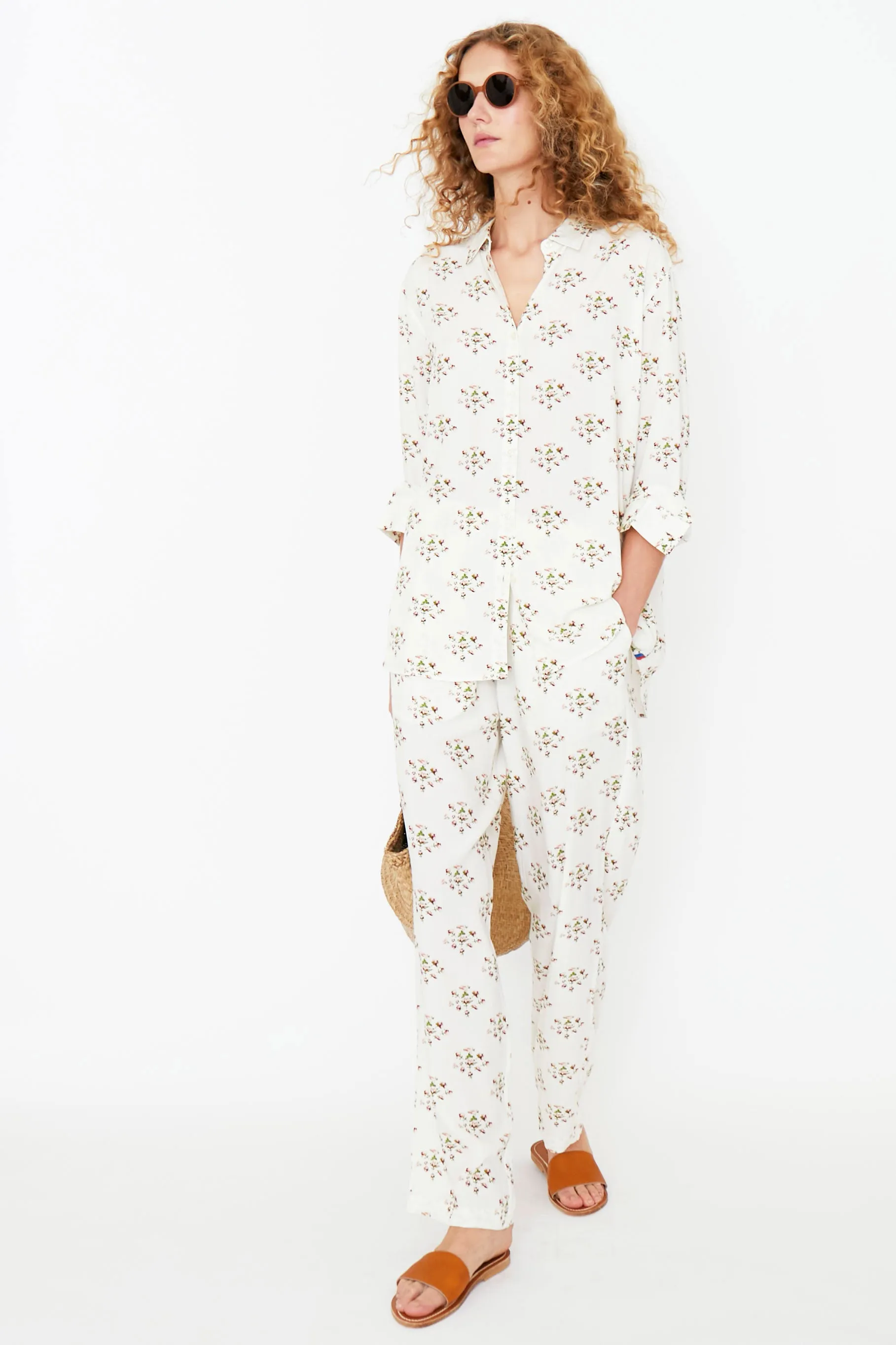 The Suki - White/Floral
