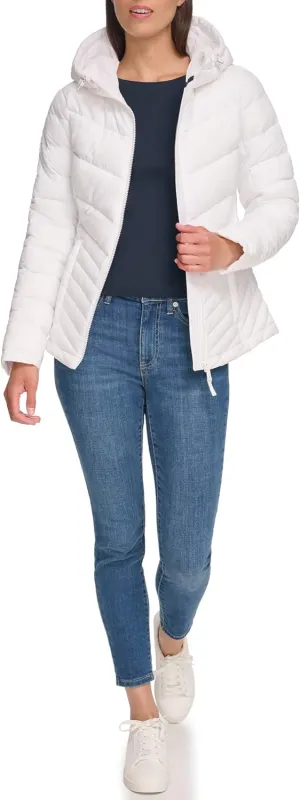 Tommy Hilfiger Women's Every Day Essential Lightweight Puffer