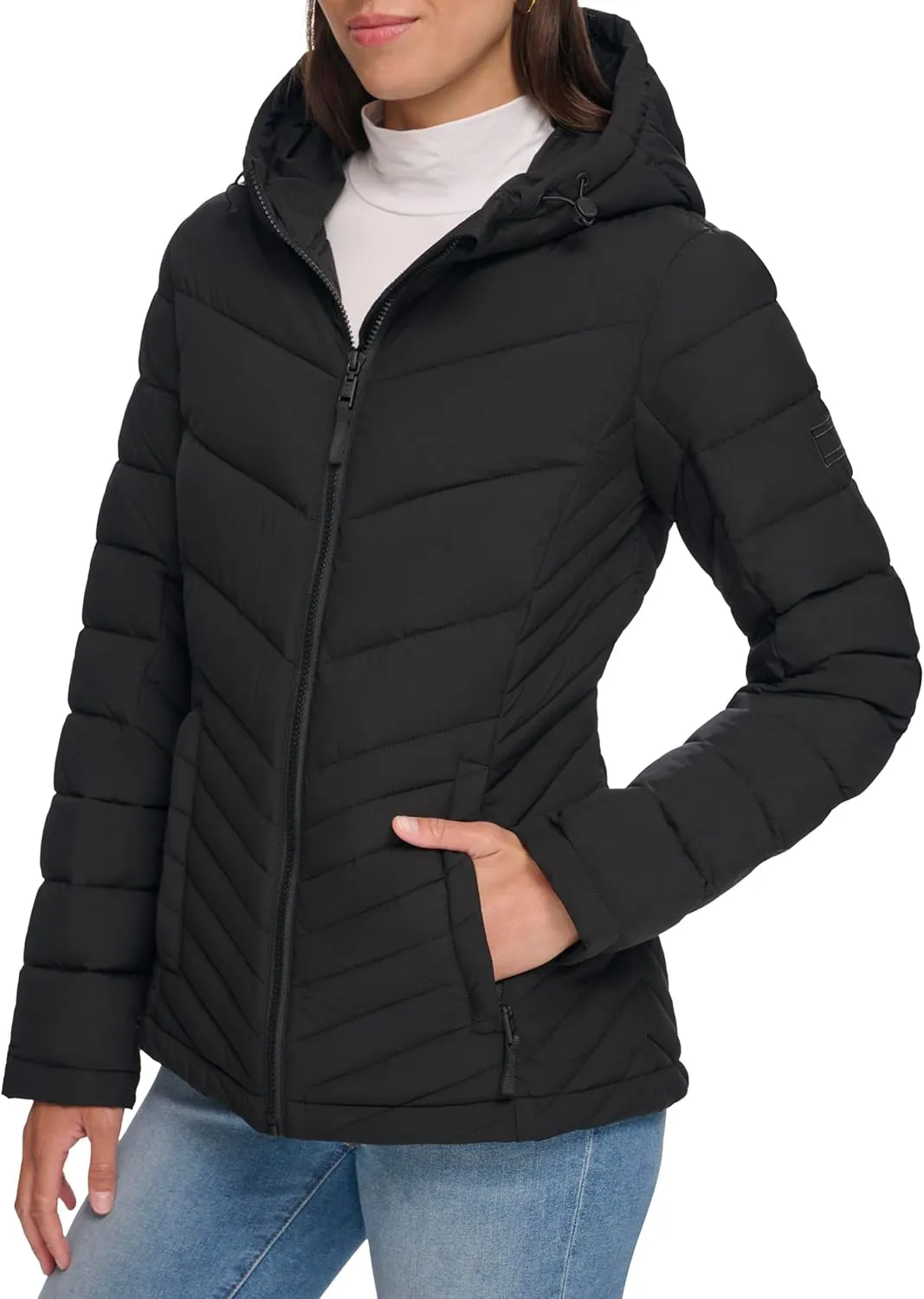 Tommy Hilfiger Women's Every Day Essential Lightweight Puffer