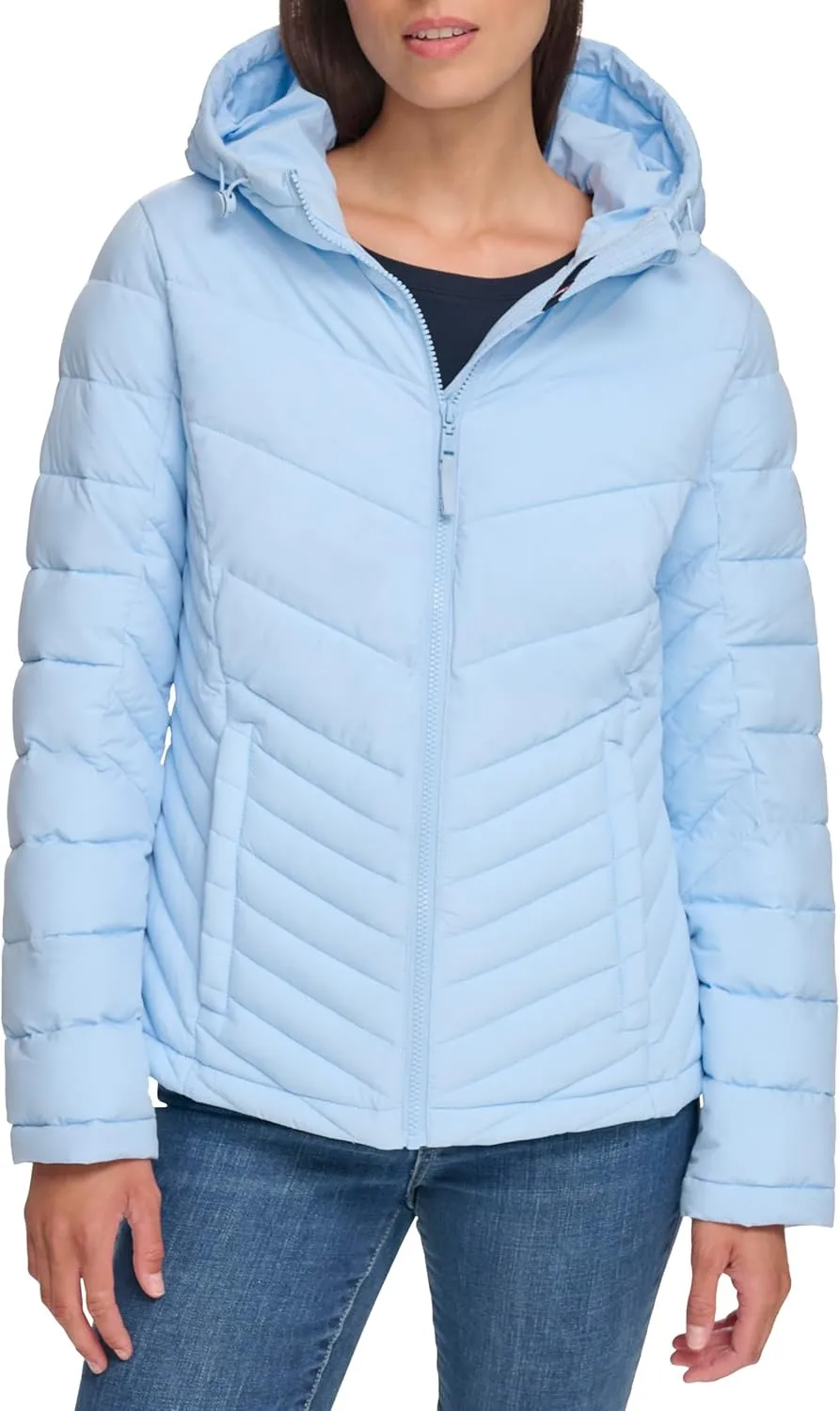 Tommy Hilfiger Women's Every Day Essential Lightweight Puffer