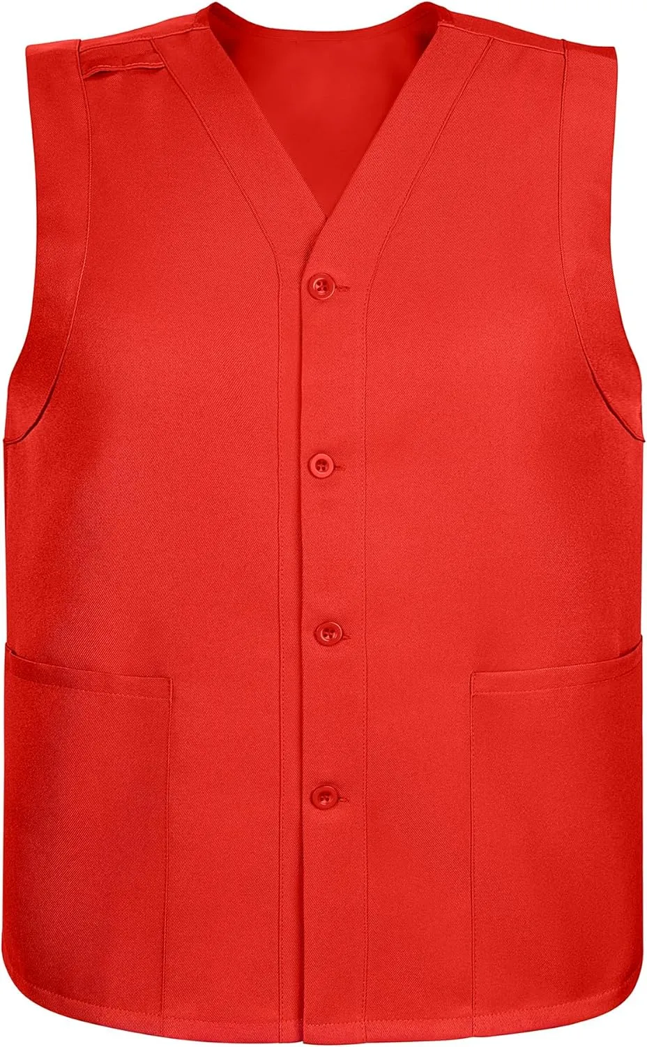 TopTie Unisex Essential Work Vest Supermarket Clerk Volunteer Vest