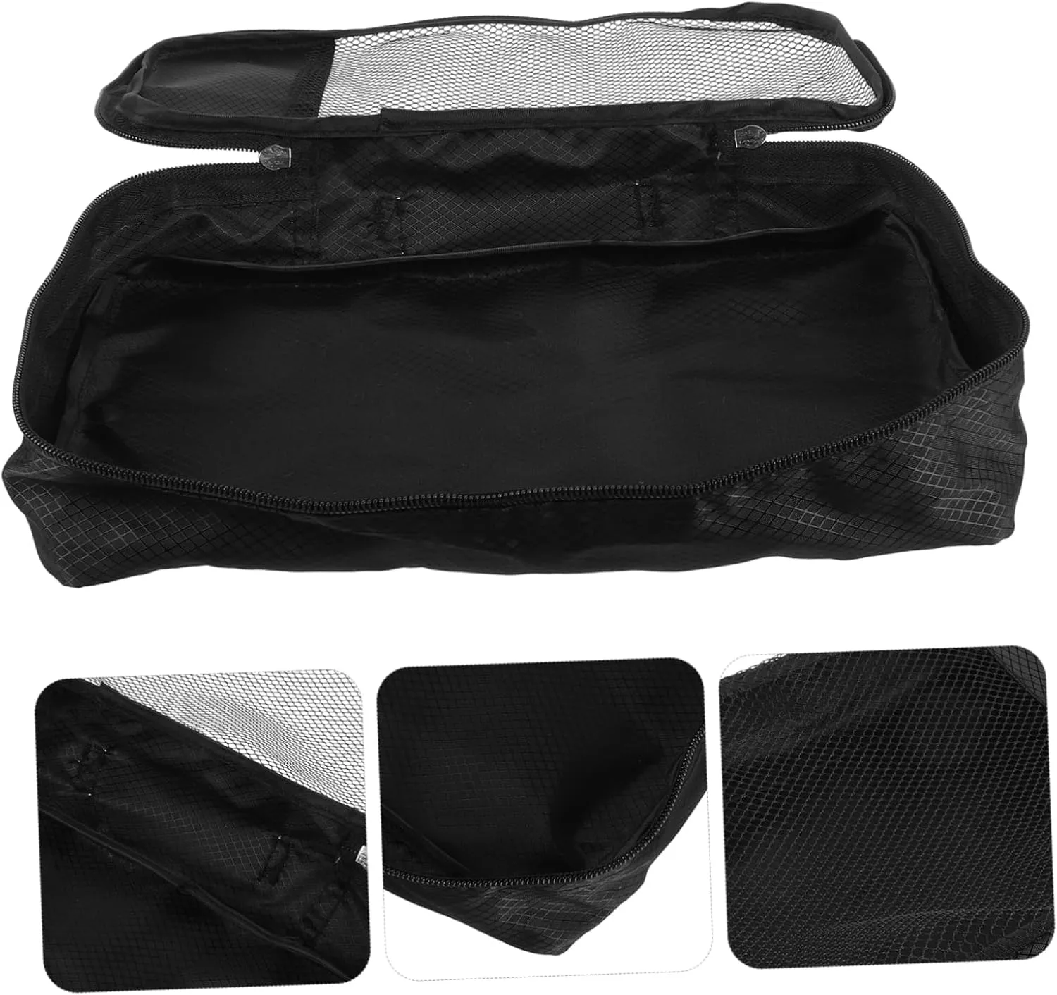 Travel Essential Organizer Suitcase Mesh Bag Packing Cubes for Efficient Packing