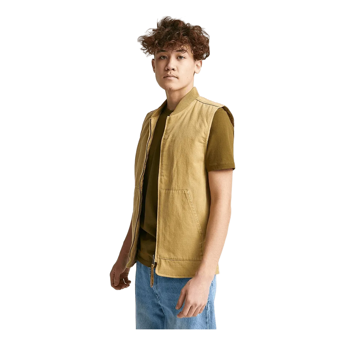 Utility Vest Greige
