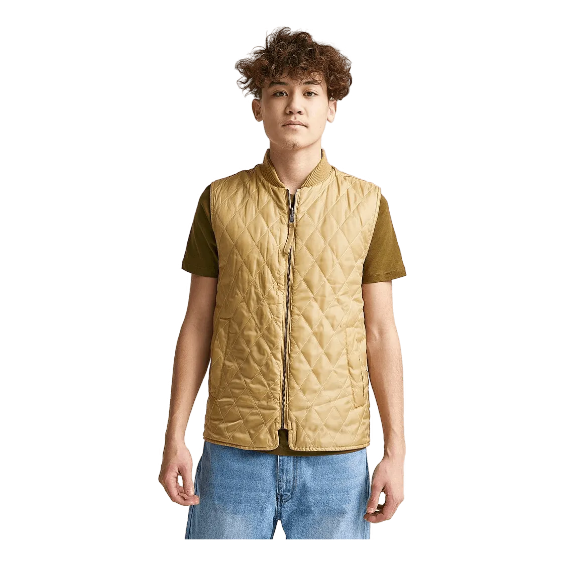 Utility Vest Greige