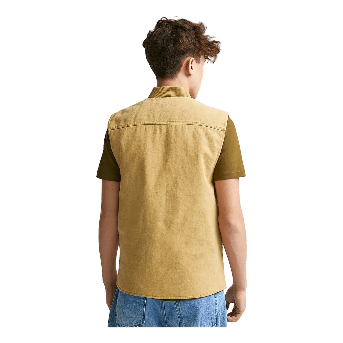 Utility Vest Greige