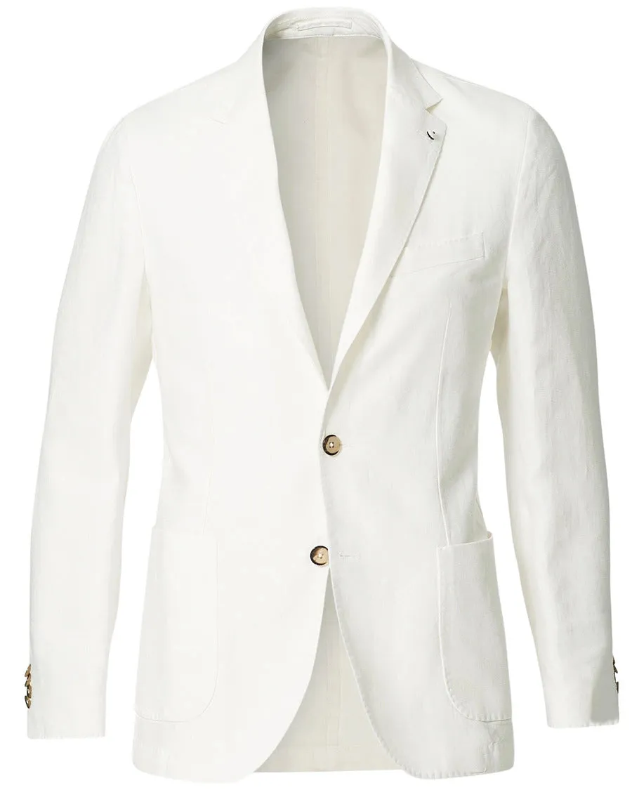 White Cotton L.B.M 1911 Sport Coat