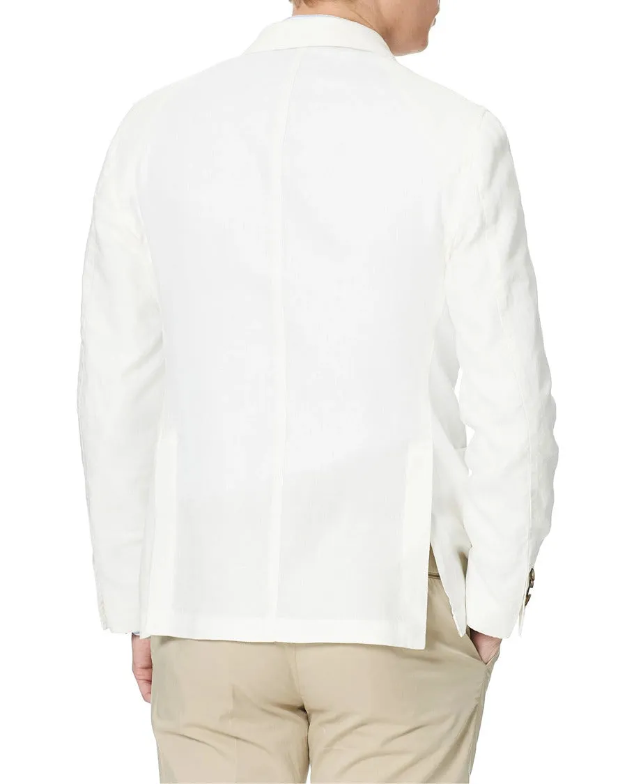 White Cotton L.B.M 1911 Sport Coat