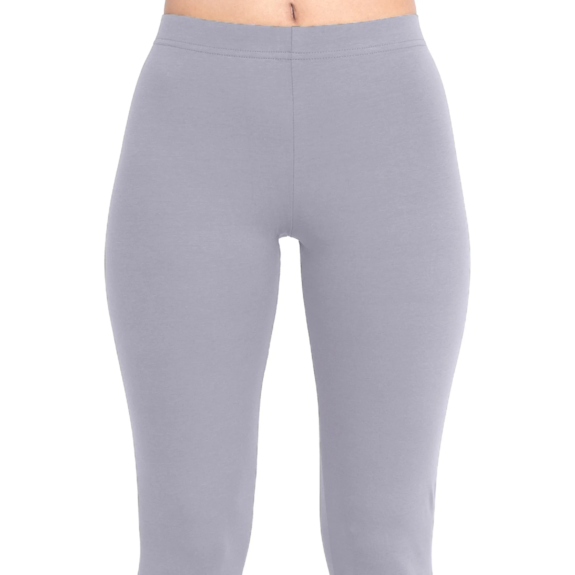 Women Cement Breathable Long Length Legging