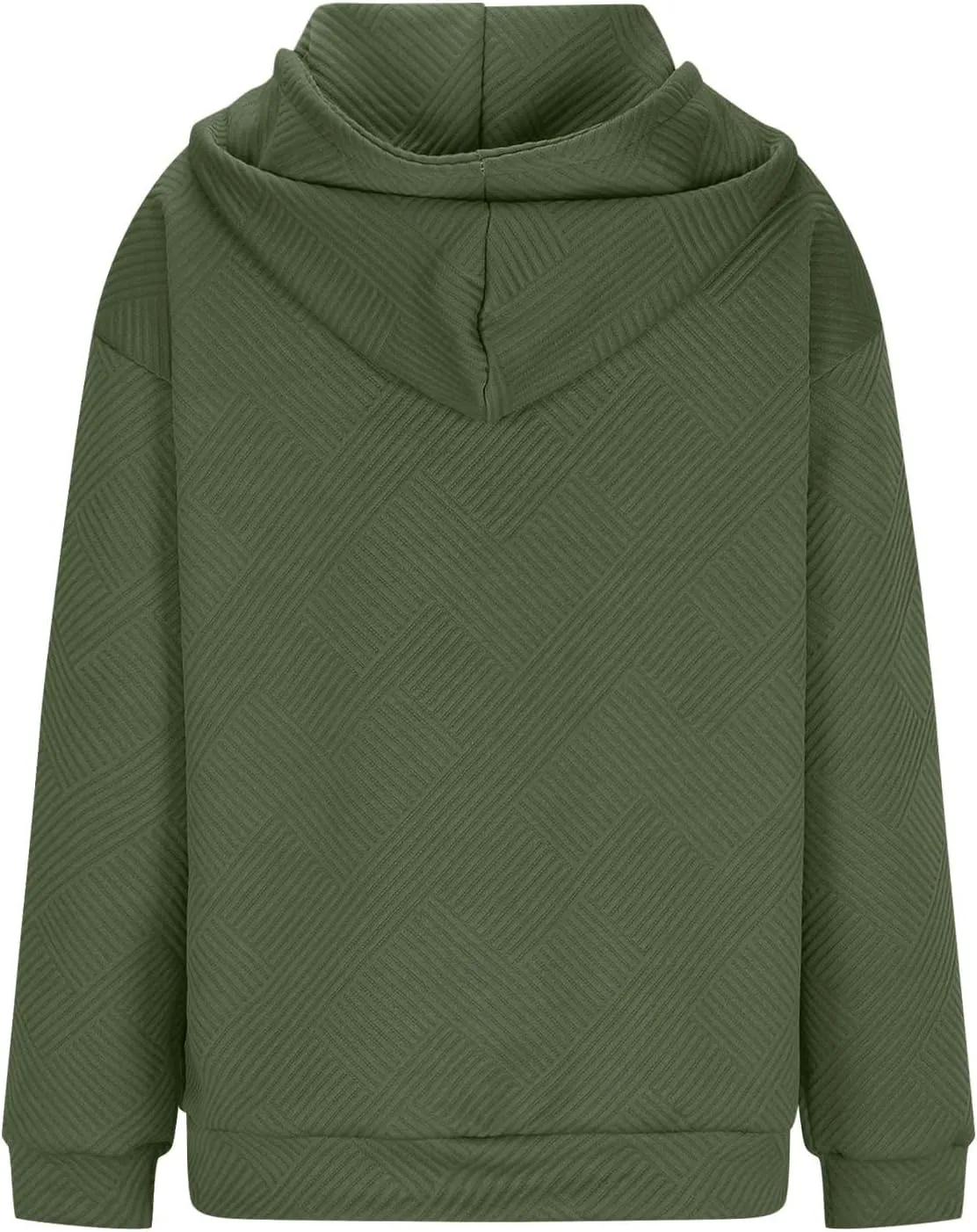 Womens Oversized Hoodie Jacket Fall Fashion 2024 Zip Up Long Sleeve Textured Hooded Sweatshirt Lightweight Jackets