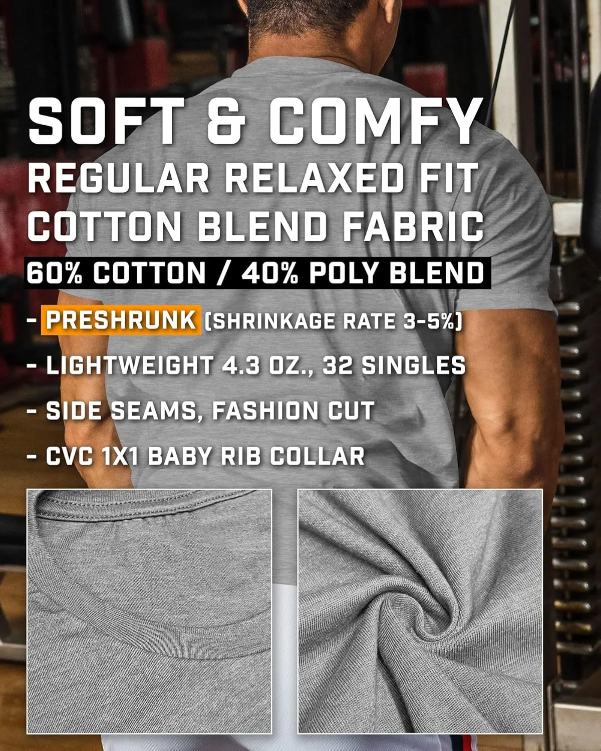 Workout Shirts for Men, Being A Man is Necessary Gym Shirt, Funny Lifting T-Shirt (Being A Man is Necessary)
