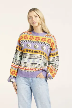WRANGLER BETTER DAYS KNIT - RETRO POP