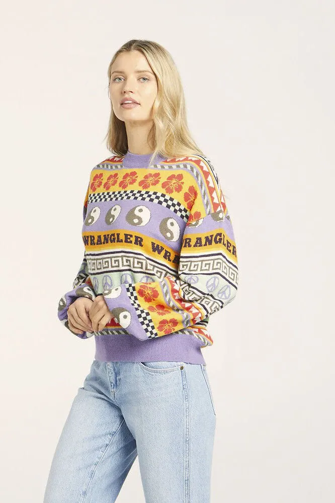 WRANGLER BETTER DAYS KNIT - RETRO POP