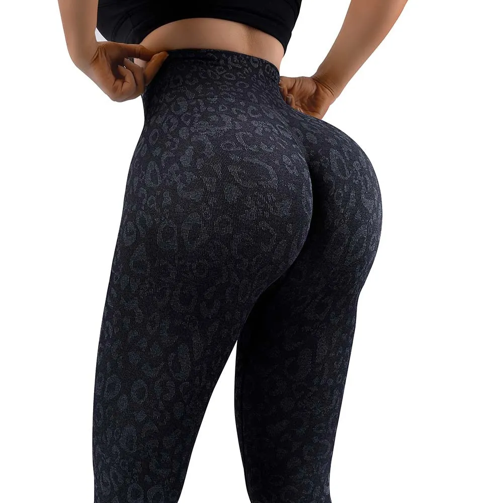 Yoga Leggings Women Butt Scrunch Legging Camo Seamless