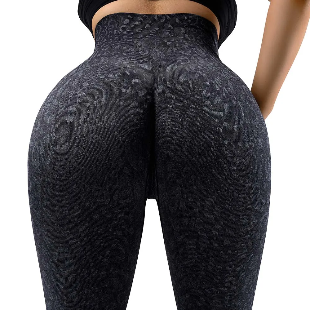 Yoga Leggings Women Butt Scrunch Legging Camo Seamless