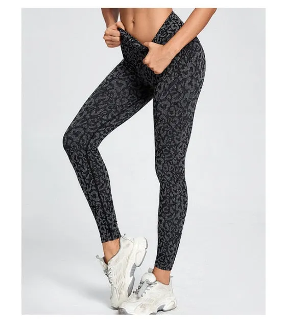 Yoga Leggings Women Butt Scrunch Legging Camo Seamless