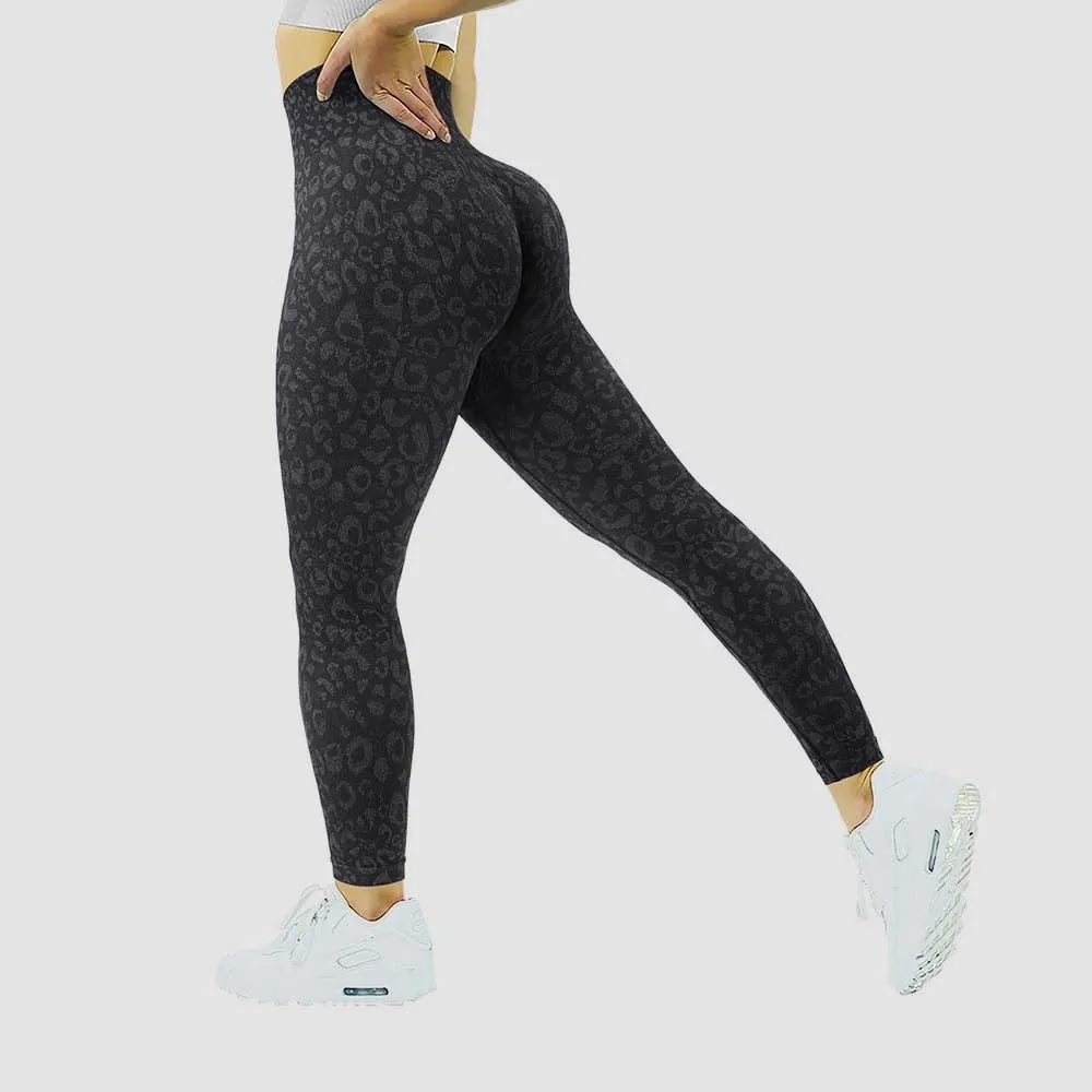 Yoga Leggings Women Butt Scrunch Legging Camo Seamless