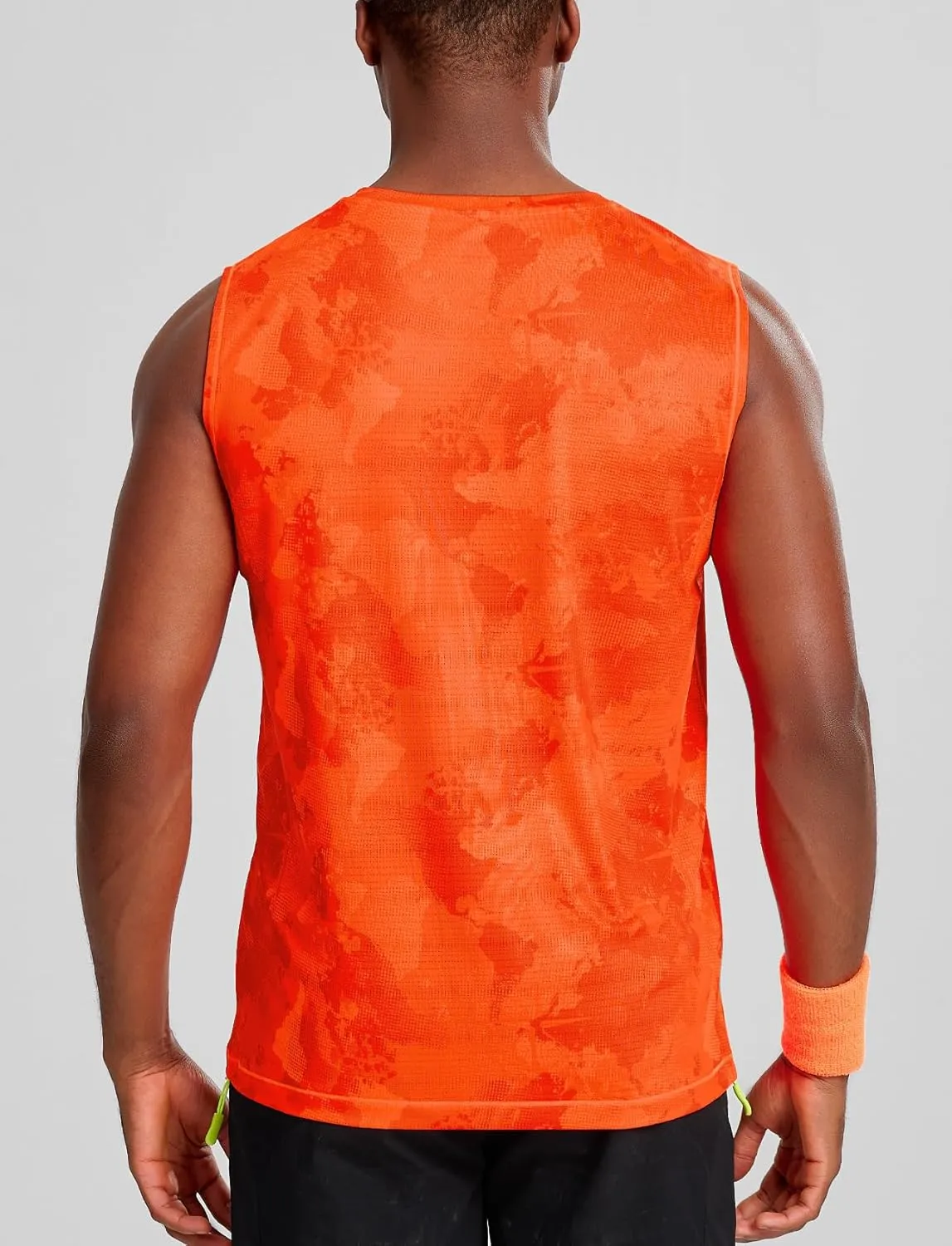 Zengjo Mens Sleeveless Shirts Quick Dry Workout Athletic Running Muscle Tank Top Loose Lightweight