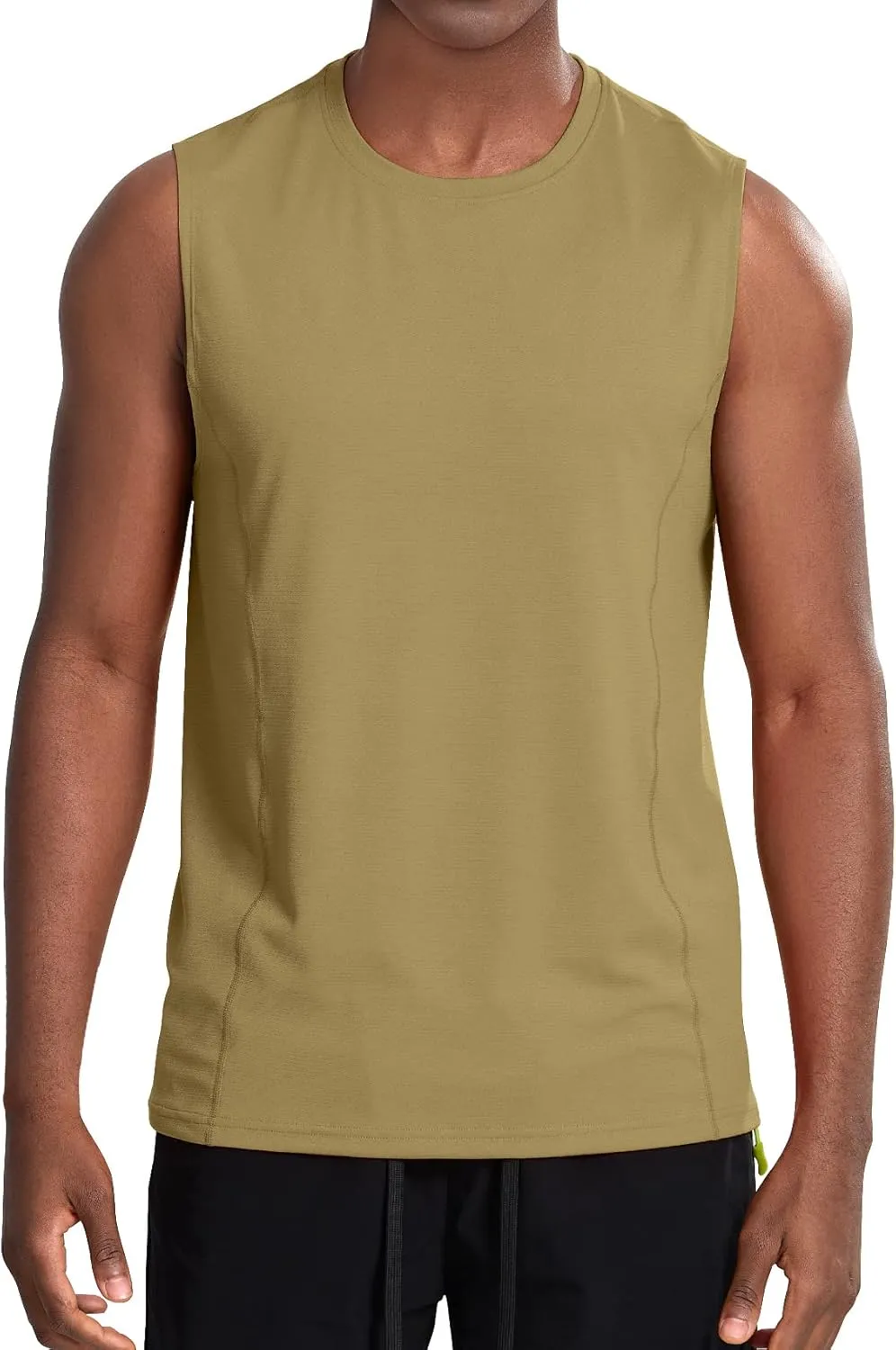 Zengjo Sleeveless Workout Shirts for Men Moisture Wicking,Athletic Running Tank Top Quick Dry Gym Tanks