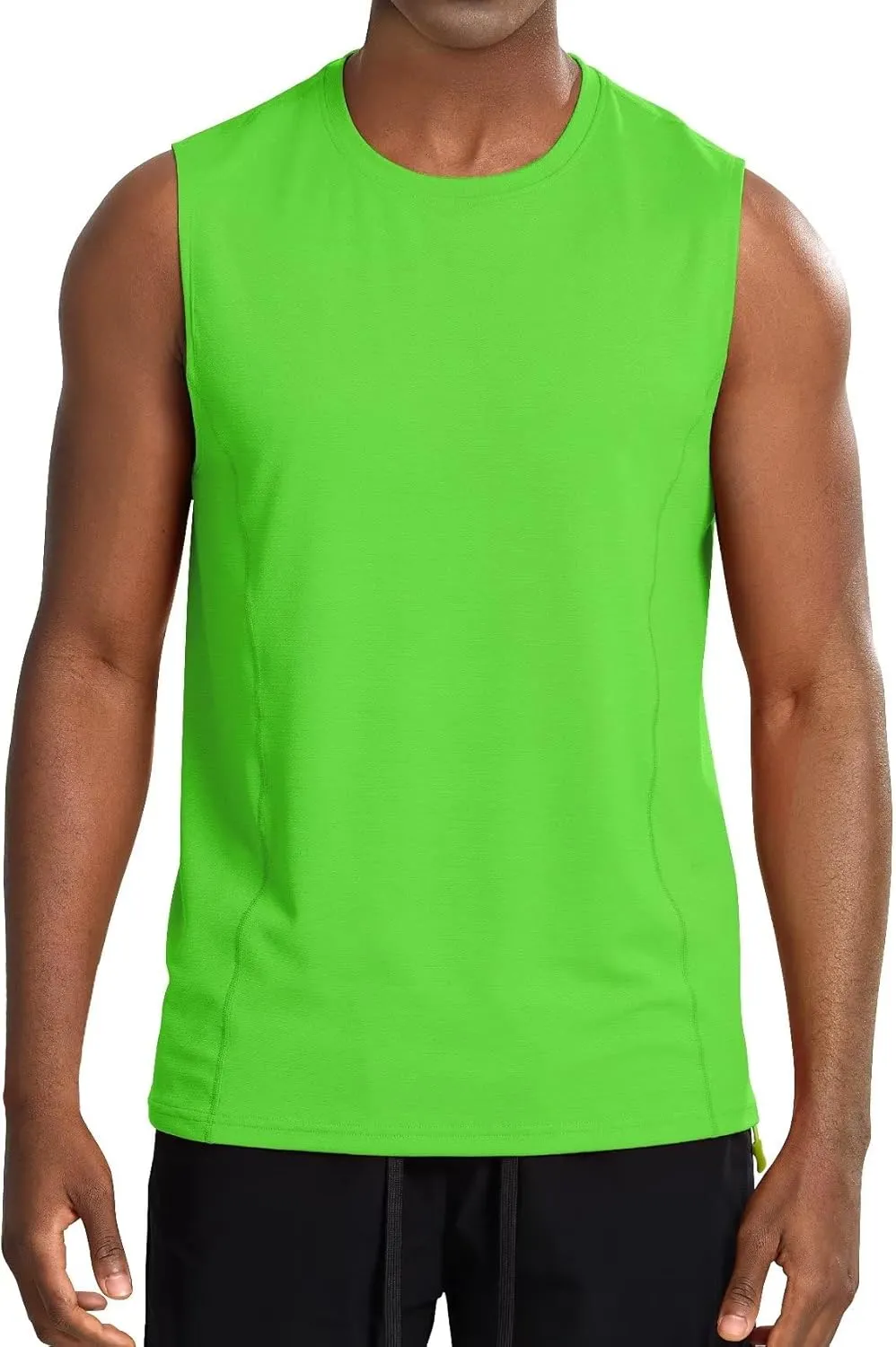 Zengjo Sleeveless Workout Shirts for Men Moisture Wicking,Athletic Running Tank Top Quick Dry Gym Tanks