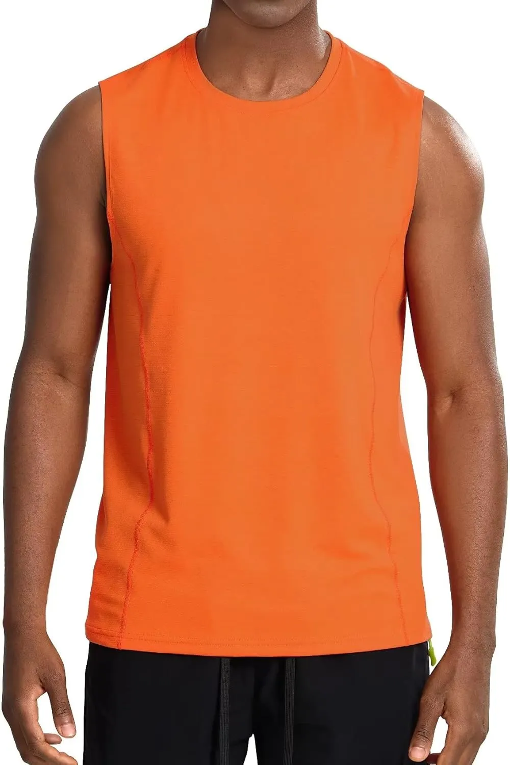 Zengjo Sleeveless Workout Shirts for Men Moisture Wicking,Athletic Running Tank Top Quick Dry Gym Tanks