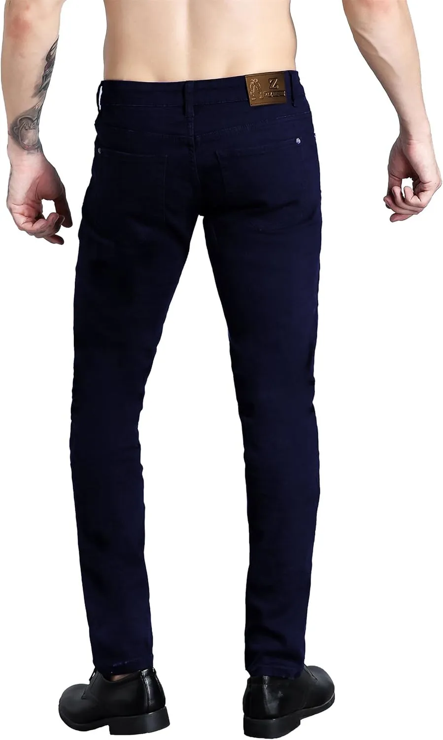 ZLZ Men's Skinny Slim Fit Stretch Comfy Fashion Denim Jeans Pants