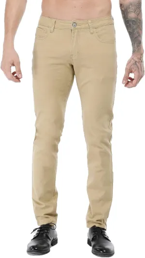 ZLZ Men's Skinny Slim Fit Stretch Comfy Fashion Denim Jeans Pants