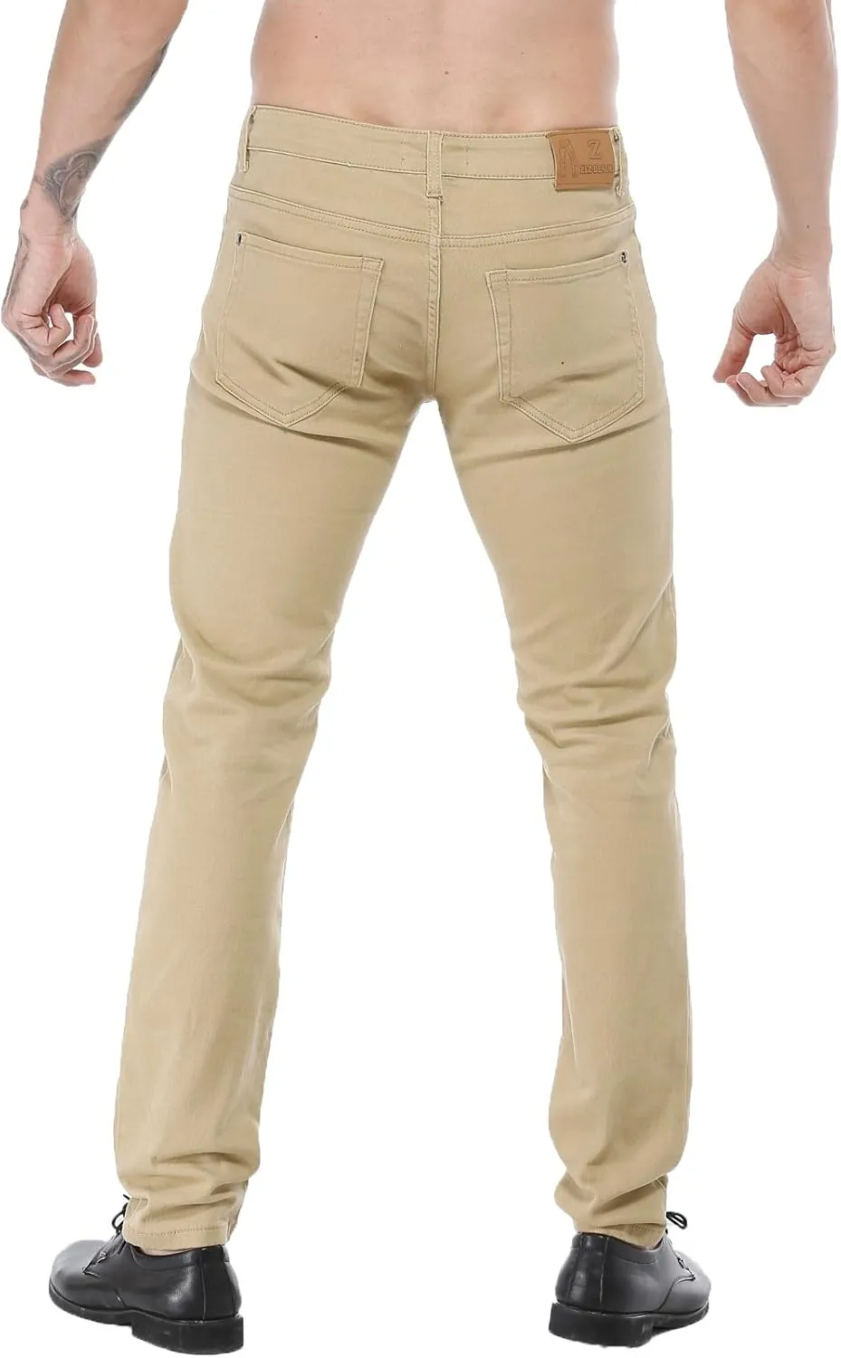 ZLZ Men's Skinny Slim Fit Stretch Comfy Fashion Denim Jeans Pants